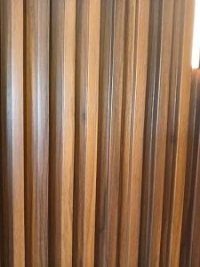 PVC Louvers Charcoal Panel