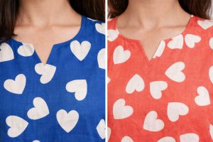 Ladies Rayon Kurti Set