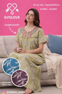 Alpine Nighty with Embroidery