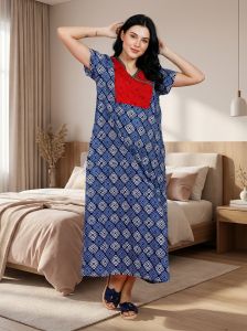 Cotton Kaftan Nighty