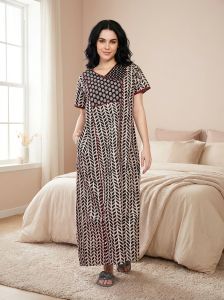 Cotton Kaftan Nighty