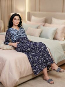Cotton Kaftan Nighty