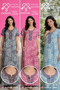 Alpine Nighty with Embroidery