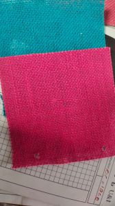 Plain Coloured Jute Fabric Roll