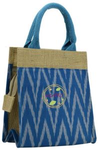 Reusable Printed Jute Tote Bag