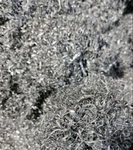 Silver Aluminium Boring Scrap
