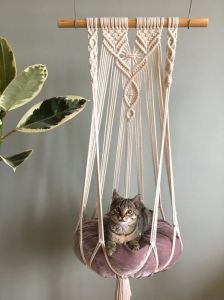 Ceiling Hanging Cat Hammock