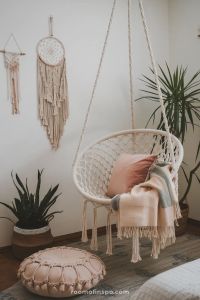 Ceiling Hanging Macrame Swing