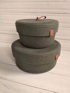 Cotton Macrame Basket