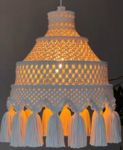 Eco-friendly Macrame Lighting Decor