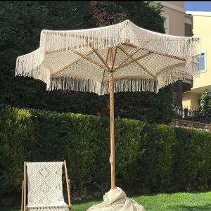 Eco-friendly Macrame Umbrella