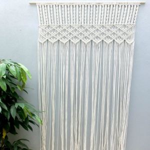 Macrame Wall Hanging Curtain