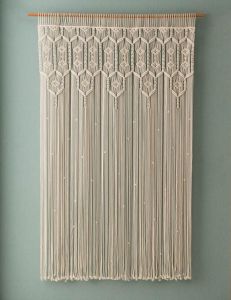 Macrame Wall Hanging Curtain