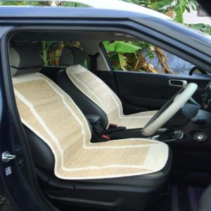 Vetiver Car Seat Cushion