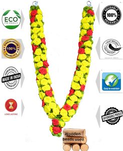 Premium Handmade Artificial Real Touch Rose Artificial Garland