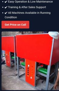 Double Die Paper Plate Making Machine