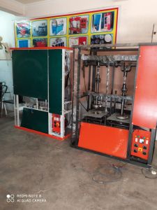 Fully Automatic Double Die Paper Plate Making Machine