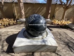 Granite Rotating Ball Fountain