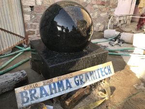 Water Stone Ball Fountain