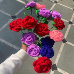 Crochet Rose Flower
