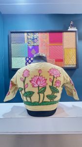 Handpainted Embroidered Blouse
