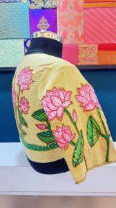 Handpainted Embroidered Blouse