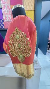 Silk Embroidered Blouse
