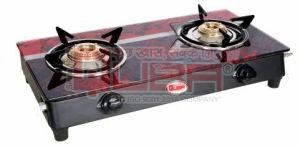 ISI Certified Glass Top 2 Burner Gas Stove