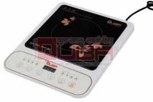 Model 1710 Quba Crystaltouch 2000W White Induction Cooker