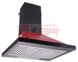 Quba 4715 Deluxe Red Pyramid Wall Mounted Kitchen Chimney