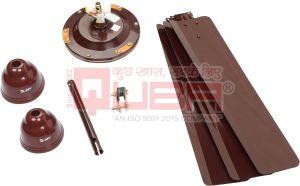 Quba 48 Inch 4 Blade Decorative Ceiling Fan
