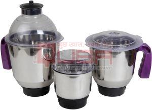 Quba Mg 104 650W 3 Jar Copper Motor Mixer Grinder
