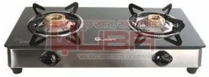 Quba S2 Mini Compact Stainless Steel 2 Burner Gas Stove