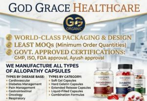 Allopathic Capsule Third Party Manufacturing Service
