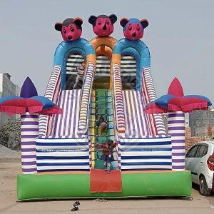 14x22 Feet Slide 3 Line Bouncy Slide