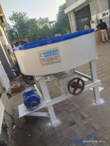 400 Kg Mild Steel Pan Mixer Machine