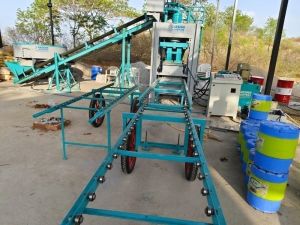 Automatic Solid Concrete Brick Making Machine
