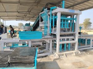 Fully Automatic Concrete Block Making Machine