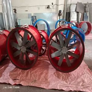 2 HP Motor 1440 RPM 3 Phase Axial Flow Fans
