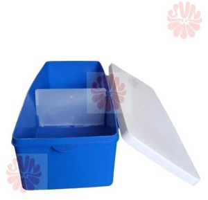 2 Compartments Plastic Medicine Box