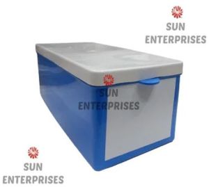 Blue Plastic Medicine Box