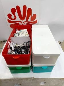 Electrical Parts Storage Plastic Box