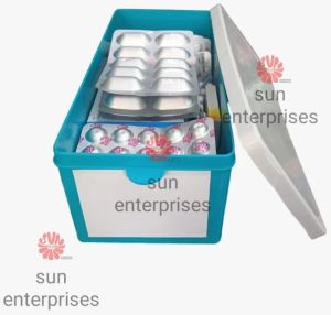 Plastic Medical Tablet Box