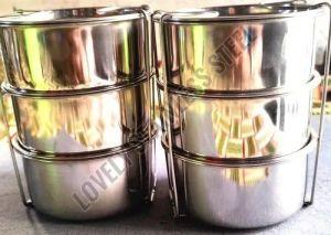 3 Layer Stainless Steel Lunch Box