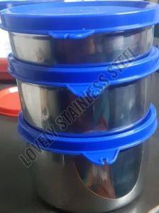 SS Round Lunch Box