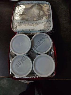 4 Container Stainless Steel Lunch Box