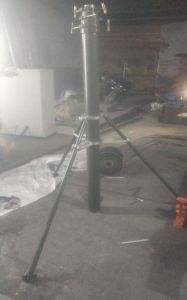 Aluminium Tripod Telescopic Mast