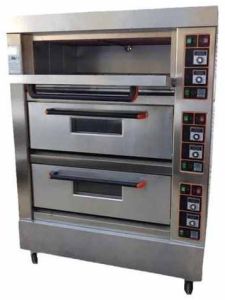 Triple Deck Gas Bakery Oven