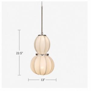 Auraglow Dual Orb Pendant Light