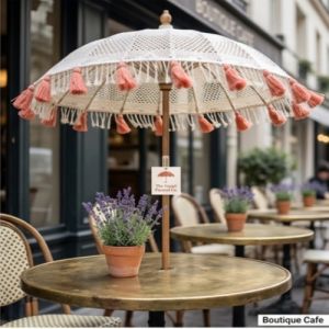 Bohemian Tassel Garden Parasol